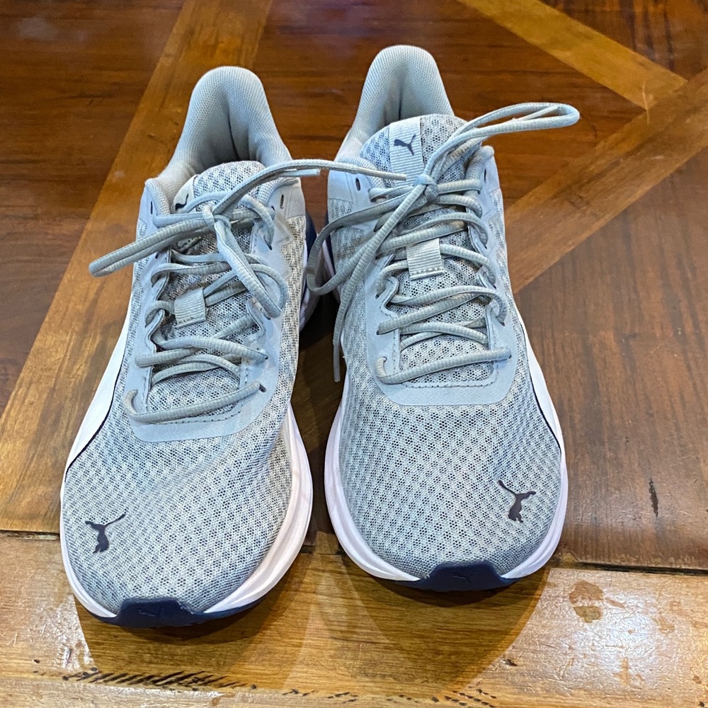 Puma Mens Transport Modern Running Sneakers Shoes - Grey